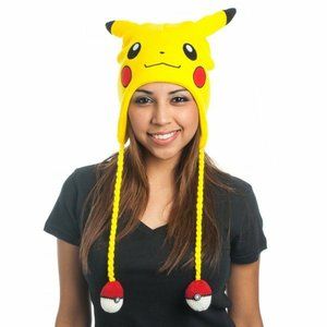 Pokemon Pikachu Ears Lapland Beanie OS